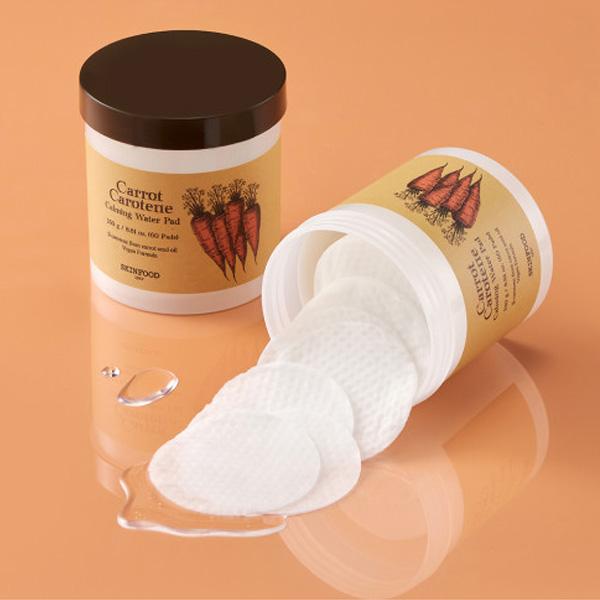 3+. SKINFOOD - Carrot Carotene Calming Water Pad